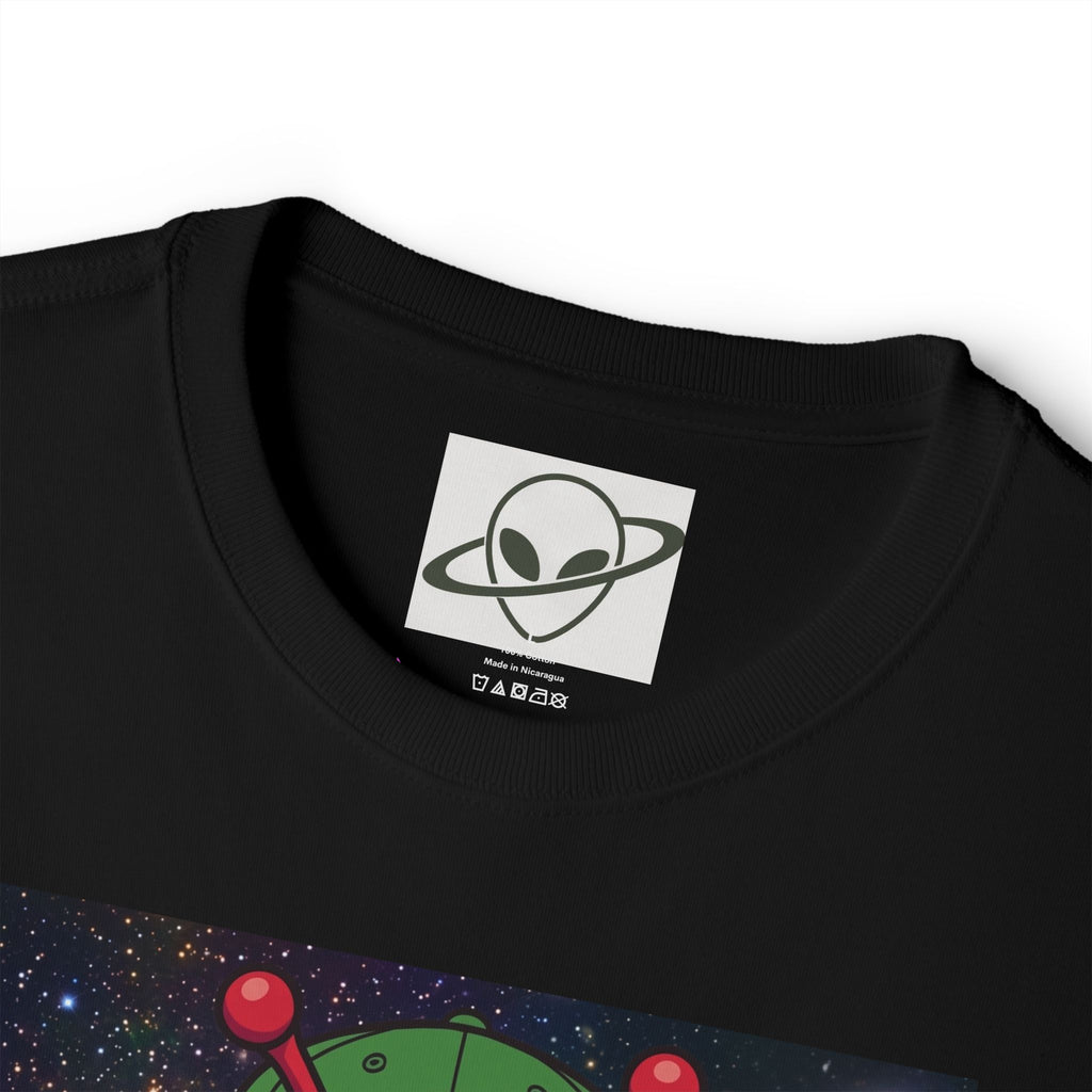 Alien Tourist Tee — "I Love taxes and the weather. Not an Alien" Graphic T-Shirt