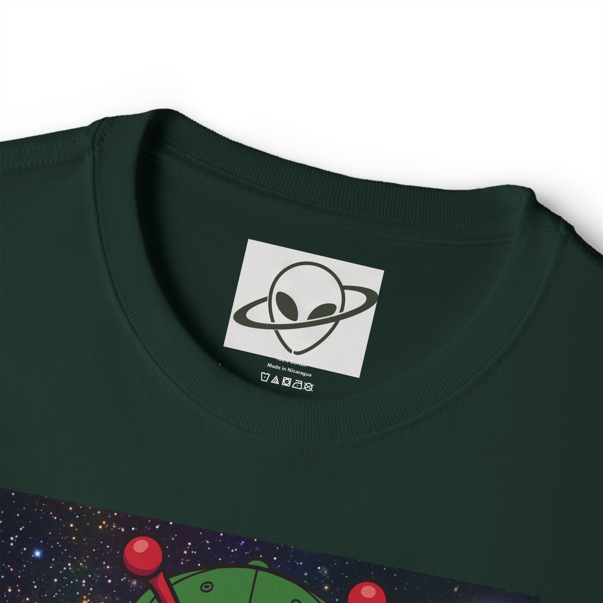 Alien Tourist Tee — "I Love taxes and the weather. Not an Alien" Graphic T-Shirt