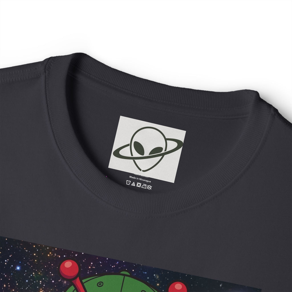 Alien Tourist Tee — "I Love taxes and the weather. Not an Alien" Graphic T-Shirt