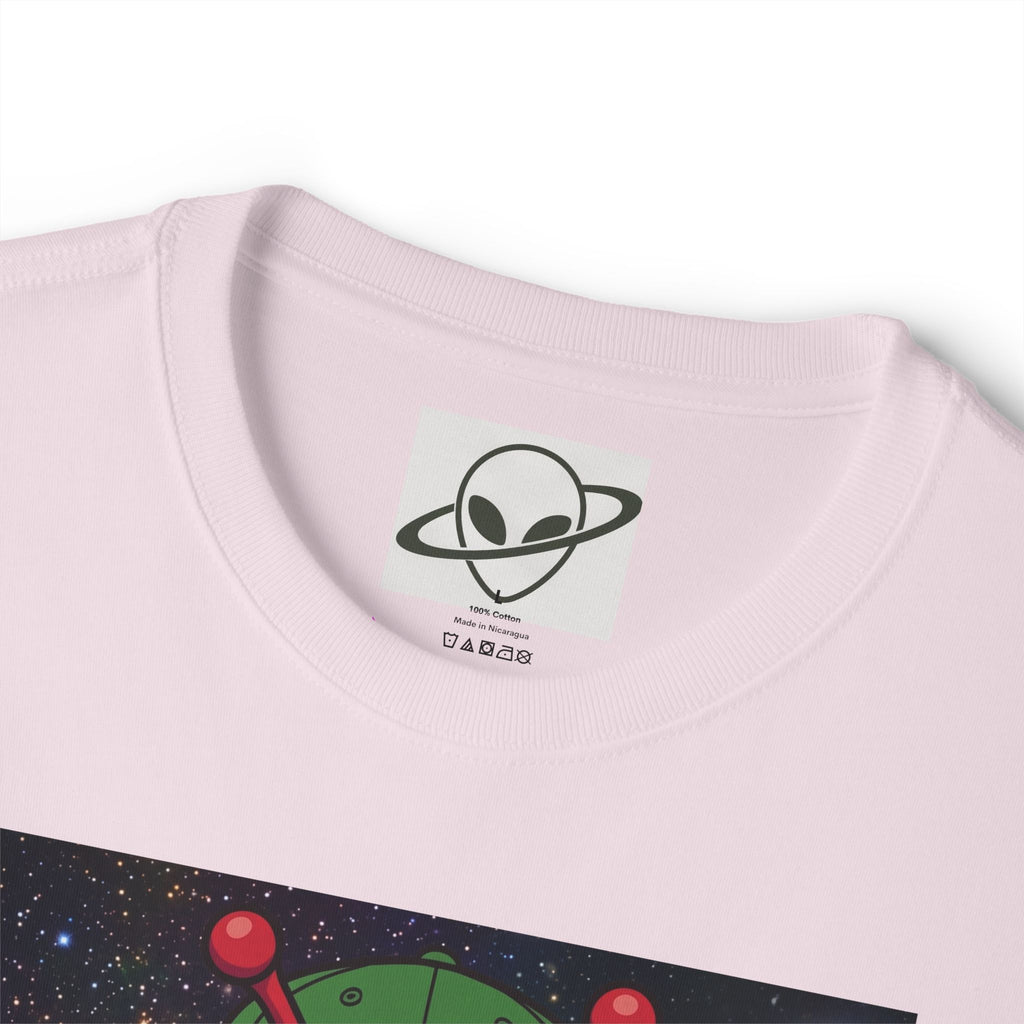Alien Tourist Tee — "I Love taxes and the weather. Not an Alien" Graphic T-Shirt