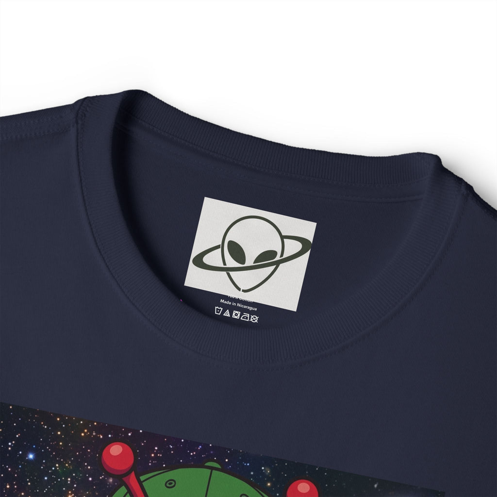 Alien Tourist Tee — "I Love taxes and the weather. Not an Alien" Graphic T-Shirt