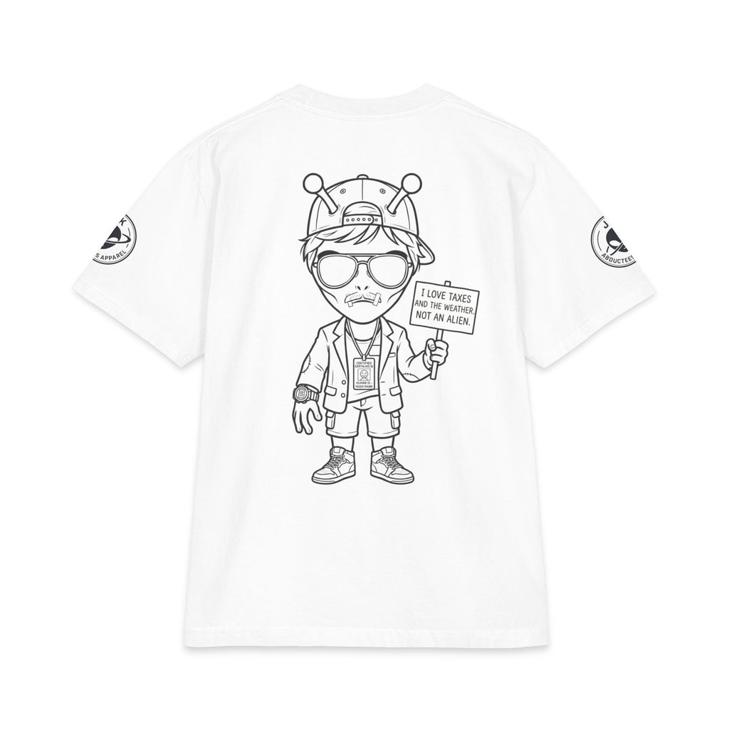 Not An Alien T‑Shirt — Funny Alien Graphic Tee-Abductees Apparel